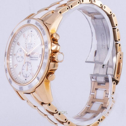 Montre Seiko Sportura Chronographe Quartz SNDW98 SNDW98P1 SNDW98P féminin