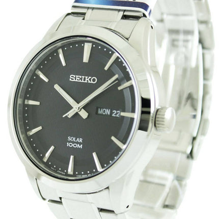 Seiko solaire alimenté 100M SNE363P1 SNE363P SNE363