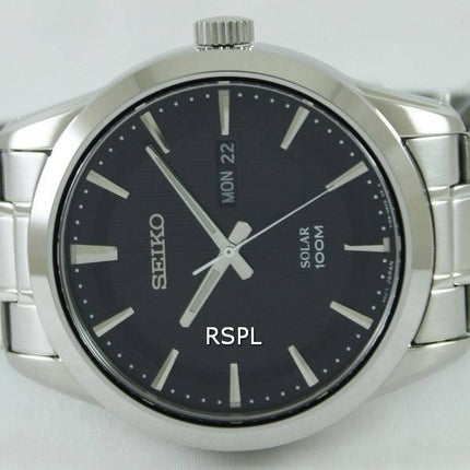 Seiko solaire alimenté 100M SNE363P1 SNE363P SNE363