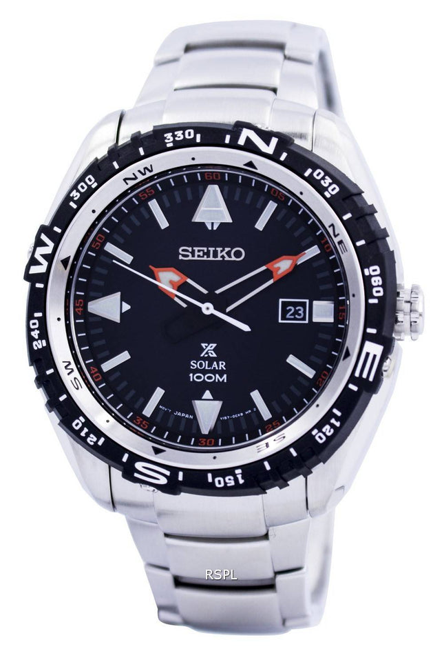 Seiko Prospex terre solaire alimenté 100M SNE421 SNE421P1 SNE421P montre homme