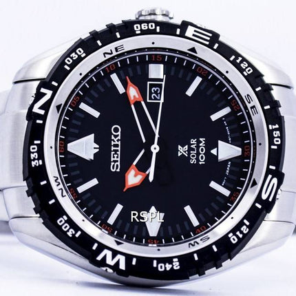 Seiko Prospex terre solaire alimenté 100M SNE421 SNE421P1 SNE421P montre homme