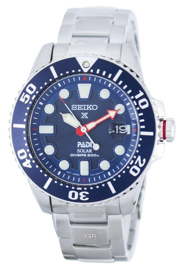 Seiko Prospex PADI Edition spéciale 200M SNE435 SNE435P1 SNE435P de plongeur solaire