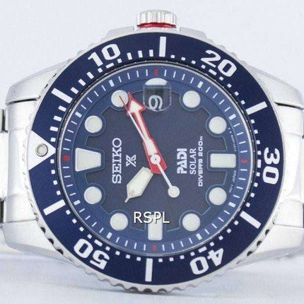 Montre homme Seiko Prospex PADI Édition Spéciale Solaire Plongeur 200M SNE435 SNE435P1 SNE435P reconditionnée