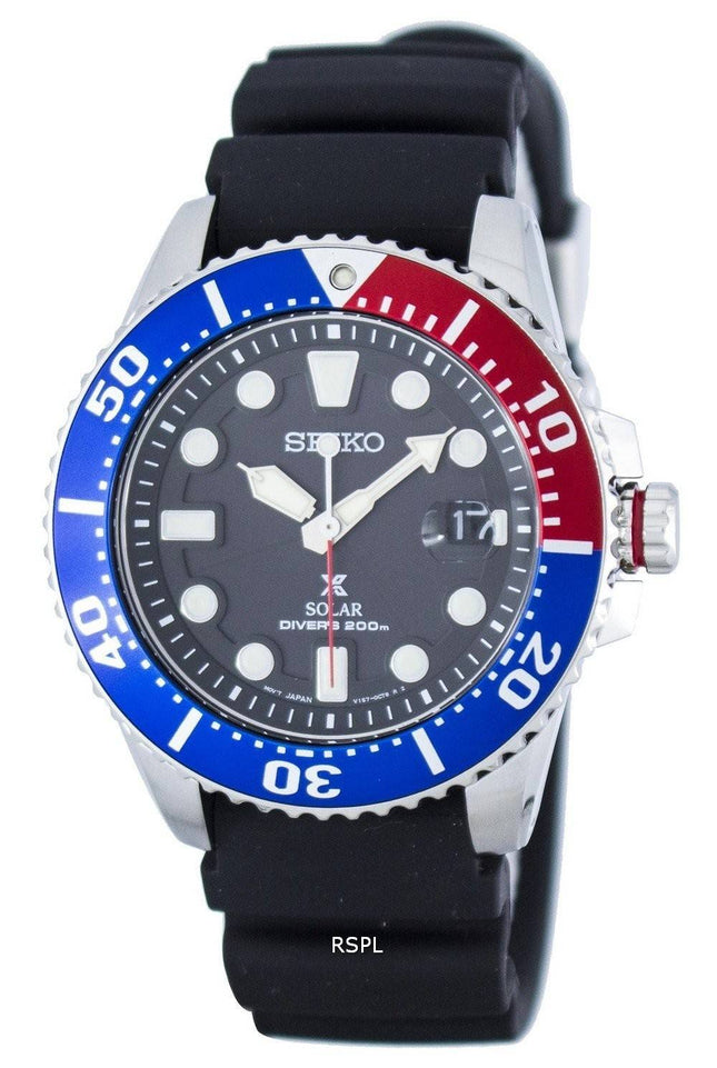 Seiko Prospex solaire montre de plongée 200M SNE439 SNE439P1 SNE439P montre homme