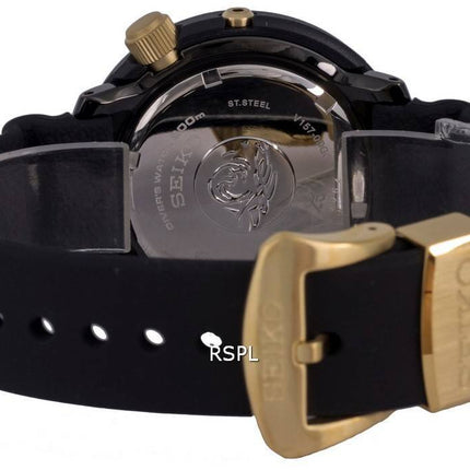 Montre pour homme Seiko Prospex Solar Diver avec cadran noir SNE556P1 SNE556P 200M