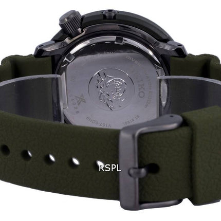 Montre pour homme Seiko Prospex Solar Diver avec cadran vert SNE561P1 SNE561P 200M