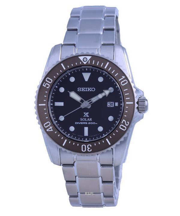 Montre Homme Seiko Prospex Compact Scuba Solar Diver SNE571 SNE571P1 SNE571P 200M