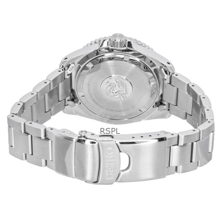 Montre homme Seiko Prospex en acier inoxydable, cadran bleu, solaire, étanche à 200 m (SNE595P1).