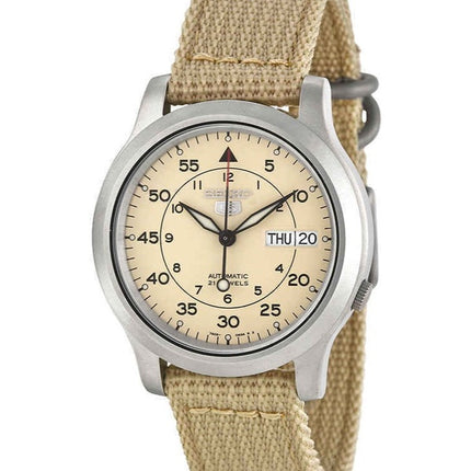 montre SNK803K2 SNK803K SNK803 Seiko 5 militaire automatique mécanique à remontage automatique Nylon Strap homme