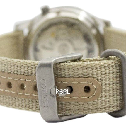 Montre homme Seiko 5 Military Automatic à bracelet en nylon SNK803K2 reconditionnée