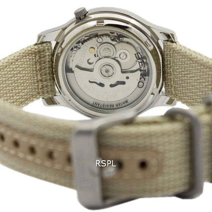 Montre homme Seiko 5 Military Automatic à bracelet en nylon SNK803K2 reconditionnée