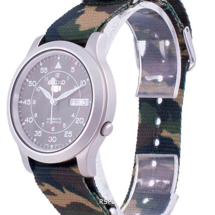Seiko 5 Military SNK805K2-var-NATOS18 Herrenuhr mit automatischem Nylonarmband