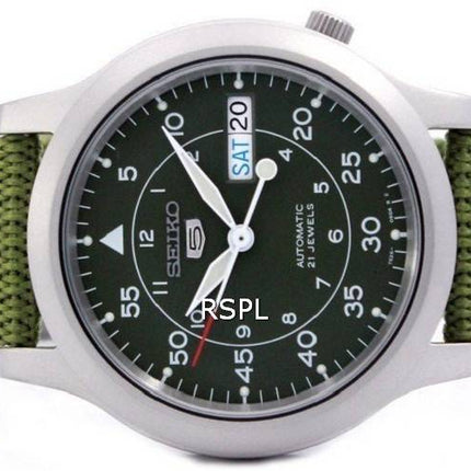 Montre homme Seiko 5 Military Automatic Nylon SNK805K2 reconditionnée