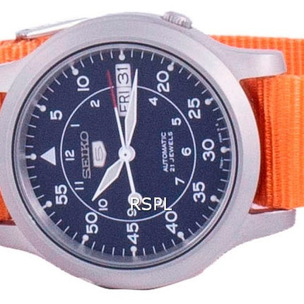 Seiko 5 Military SNK807K2-var-NATO14 Herrenuhr mit automatischem Nylonarmband