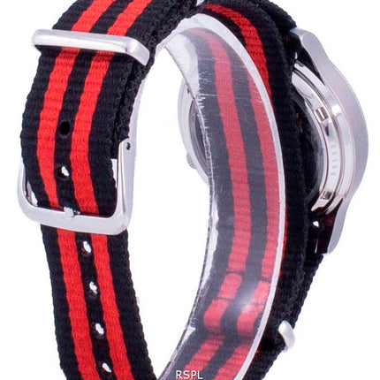 Seiko 5 Military SNK807K2-var-NATO15 Herrenuhr mit automatischem Nylonarmband