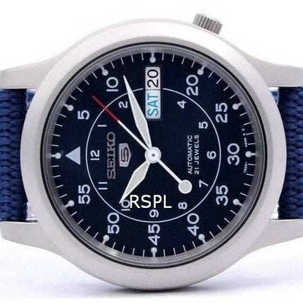 Montre homme Seiko 5 Military Automatic à bracelet en nylon SNK807K2 reconditionnée
