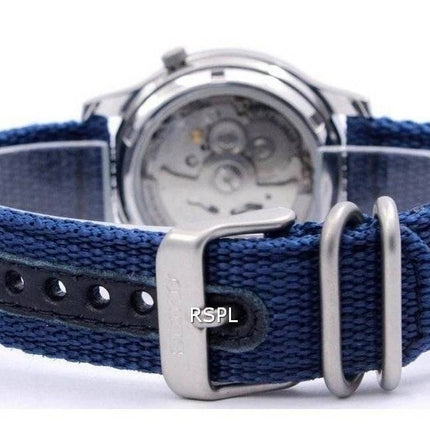 Montre homme Seiko 5 Military Automatic à bracelet en nylon SNK807K2 reconditionnée
