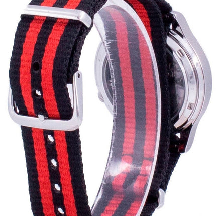 Seiko 5 Military SNK809K2-var-NATO15 Automatische Nylonarmband Herrenuhr