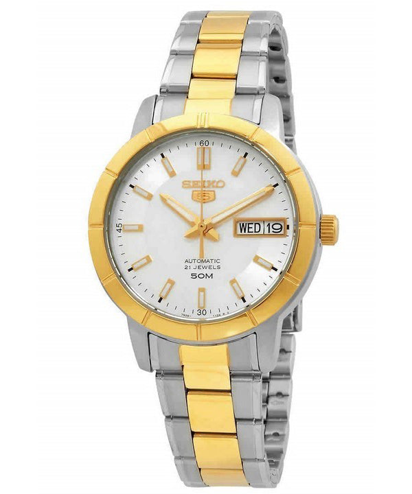 Montre femme Seiko 5 automatique à cadran argenté SNK892 SNK892K1 SNK892K reconditionnée