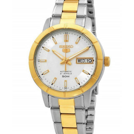 Montre femme Seiko 5 automatique à cadran argenté SNK892 SNK892K1 SNK892K reconditionnée