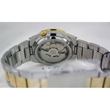 Montre automatique Seiko 5 Sports plaquée or SNKE04K1 SNKE04 pour hommes
