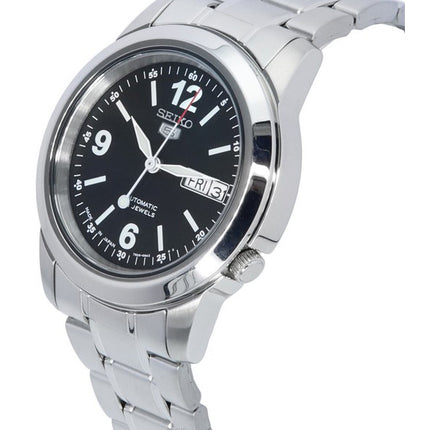 Montre Homme Seiko 5 Acier Inoxydable Cadran Noir Automatique SNKE63 SNKE63J1 SNKE63J