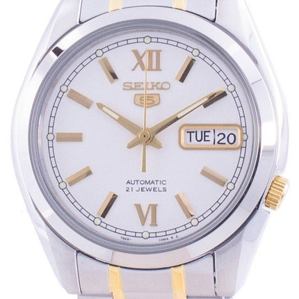 HORSMontre Homme Seiko 5 Automatique Cadran Blanc SNKL57 SNKL57K1 SNKL57K