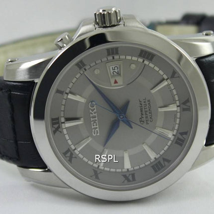 Montre Seiko Premier quantième perpétuel SNQ143P1 SNQ143P hommes