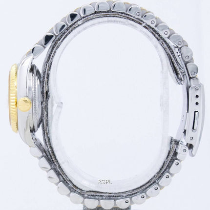 Orienter la montre Oyster automatique diamant Accent SNR16002W féminin