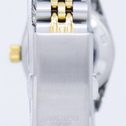 Orienter la montre Oyster automatique diamant Accent SNR16002W féminin