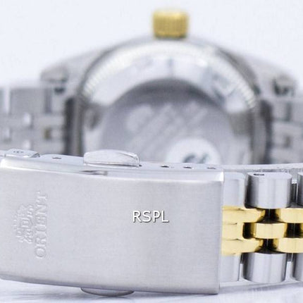 Orienter la montre Oyster automatique diamant Accent SNR16002W féminin