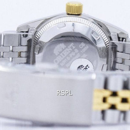 Orienter la montre Oyster automatique diamant Accent SNR16002W féminin