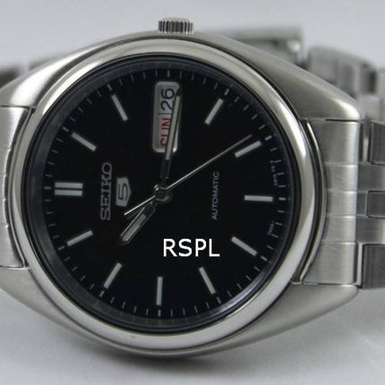Montre Seiko 5 automatique cadran noir SNXA13K1 SNXA13K hommes