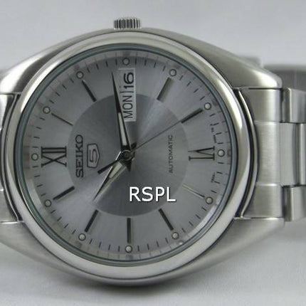 Montre Seiko 5 automatique cadran argent SNXA19K1 SNXA19K hommes
