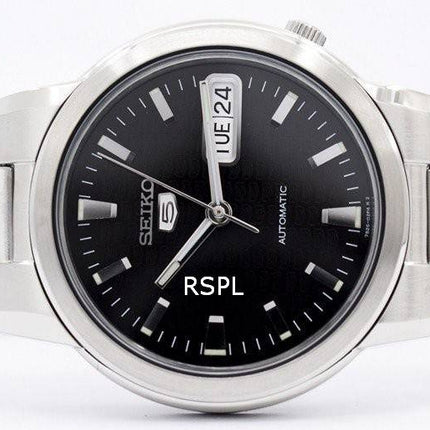 Montre Seiko 5 automatique cadran noir SNXE91 SNXE91K1 SNXE91K hommes