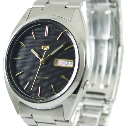 Montre Seiko 5 automatique cadran noir SNXG53K1 SNXG53K hommes