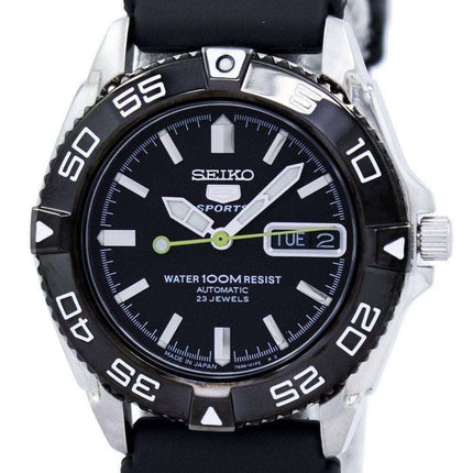 Montre homme Seiko 5 Sports Automatique 23 rubis SNZB23J2, remise à neuf, fabriquée au Japon