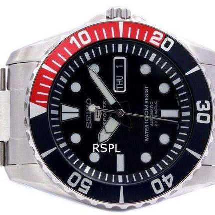 Montre Seiko automatique de plongée 23 rubis 100 m reconditionnée SNZF15 SNZF15K1 SNZF15K pour homme