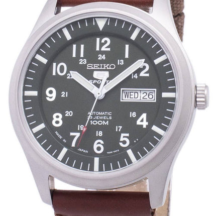 Seiko 5 Sports automatique Japon fait en toile sangle SNZG09J1-NS1 montre homme