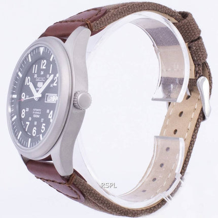 Seiko 5 Sports automatique Japon fait en toile sangle SNZG09J1-NS1 montre homme