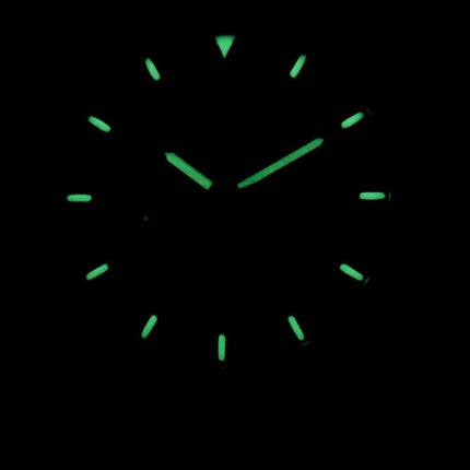 Seiko 5 Sports automatique Japon fait rapport en cuir noir SNZG09J1-LS8 montre homme