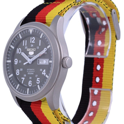 Montre Seiko 5 Sports automatique fabriquée au Japon SNZG09J1-var-NATO26 100M pour homme