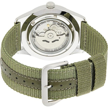Montre homme Seiko 5 Military Automatic Sport reconditionnée, fabriquée au Japon, références SNZG09, SNZG09J1 et SNZG09J.