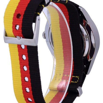 Montre Seiko 5 Sports Militaire Automatique Polyester SNZG09K1-var-NATO26 100M Homme
