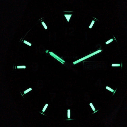 Montre Seiko 5 Sports automatique en polyester SNZG11J1-var-NATO25 100M pour homme