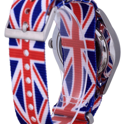 Montre Seiko 5 Sports automatique en polyester SNZG11J1-var-NATO28 100M pour homme