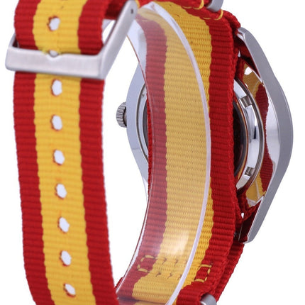 Montre Seiko 5 Sports automatique en polyester SNZG11J1-var-NATO29 100M pour homme