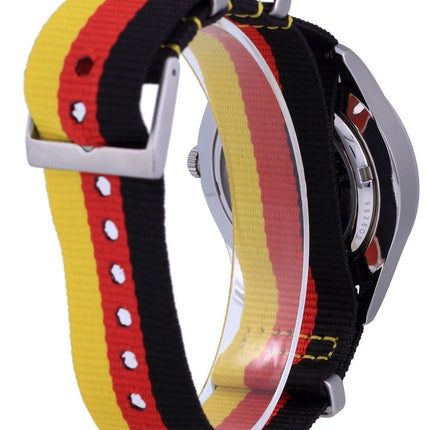 Montre Seiko 5 Sports automatique en polyester SNZG11K1-var-NATO26 100M pour homme