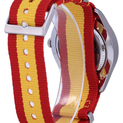 Montre Seiko 5 Sports automatique en polyester SNZG11K1-var-NATO29 100M pour homme