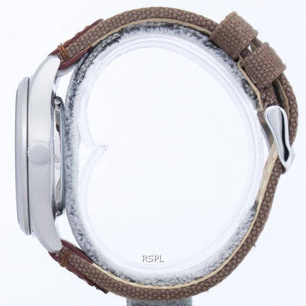 Seiko 5 Sports automatique Japon fait en toile sangle SNZG15J1-NS1 montre homme